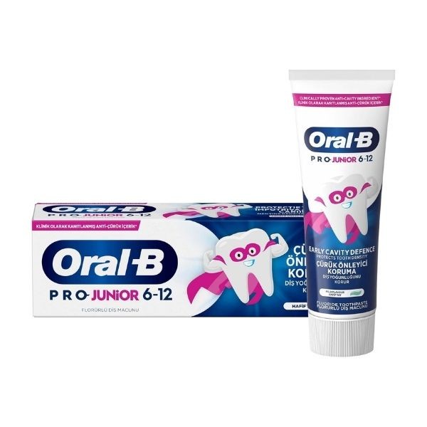 Oral-B Pro Junior Çürük Önleyici Koruma Diş Macunu 75 Ml