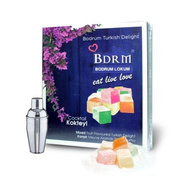 BDRM Bodrum Karışık Kokteyl Lokum Kutu 250 Gr