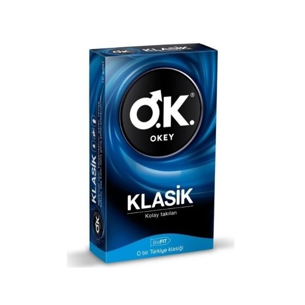 Okey Klasik 10'lu Prezervatif