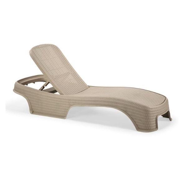Brezza Rattan Şezlong Cappuccino