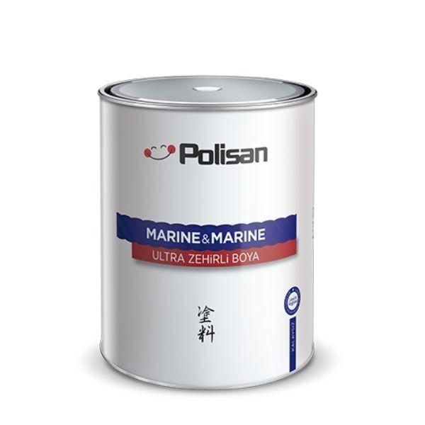 Polisan Marine&Marine Anti Aging Ultra Zehirli Boya Beyaz 1 Kg