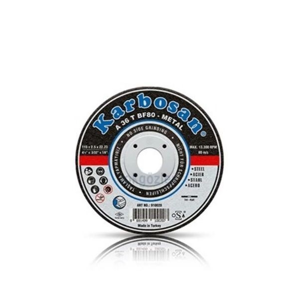 Karbosan 180x3.0x22.23m Metal Kesme Taşı 910040