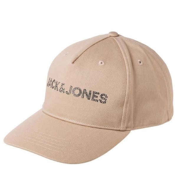 Jack & Jones Standart Beden Bej Erkek Şapka