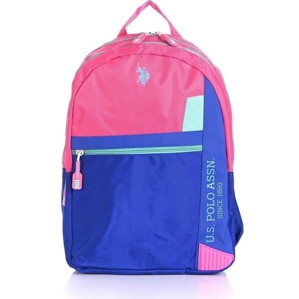Us Polo Sırt Çantası Pembe - Mavi 22196
