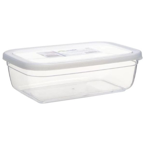 Asude ASD118 2400 ml Maya Dikdörtgen Şeffaf Saklama Kabı (En Az 3 Adet)