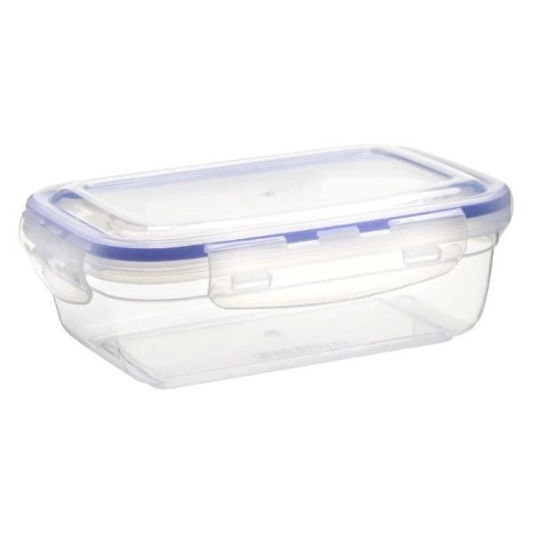 Asude ASD066 2400 ml Dikdörtgen Sızdırmaz Şeffaf Saklama Kabı (En Az 3 Adet)