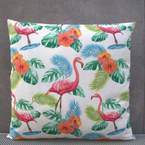 Flamingo Desenli Yastık