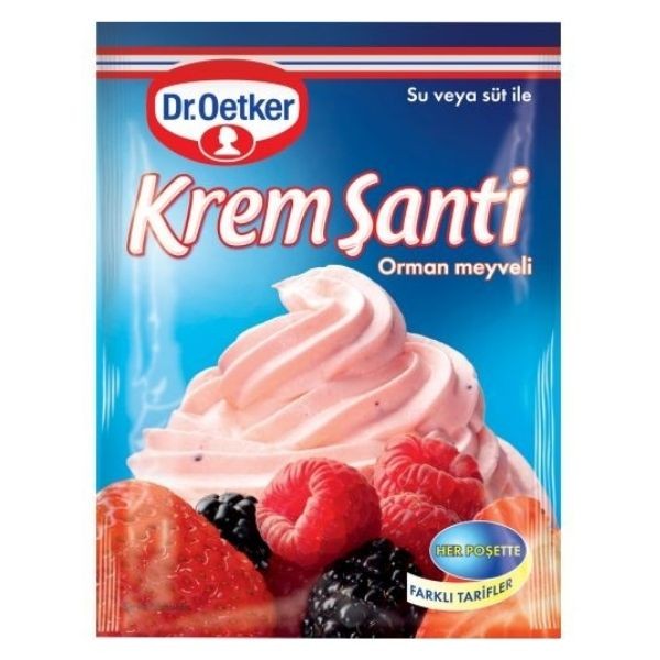 Dr. Oetker Orman Meyveli Krem Şanti 75 g