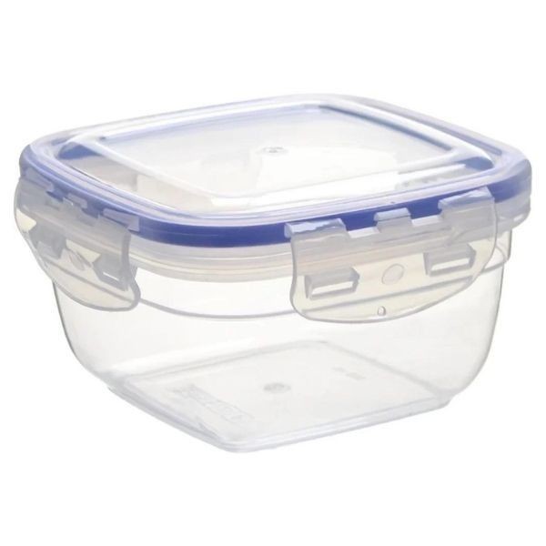 Asude ASD071 1500 ml Kare Sızdırmaz Şeffaf Saklama Kabı (En Az 3 Adet)