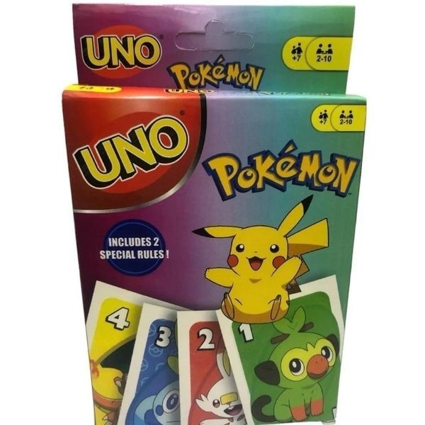 Uno Pokemon Oyun Kartı