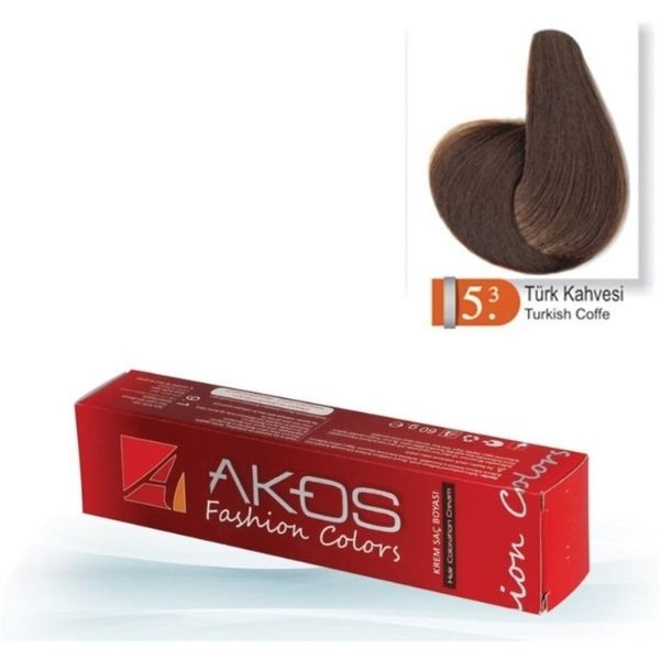 Akos Saç Boya Serisi 60 Ml 7/5