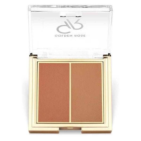 Golden Rose Iconic Blush Duo 03 Rosy Bronze Allık