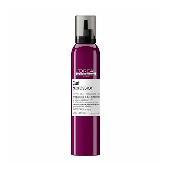 L'Oreal Professionnel Curl Expression Kıvırcık Saçlar İçin Şekillendirici Krem Köpük 250 Ml
