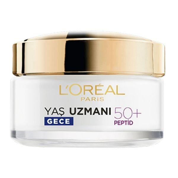 L'oreal Paris Yaş Uzmanı Kırışıklık Karşıtı Gece Bakım Kremi 50 Ml