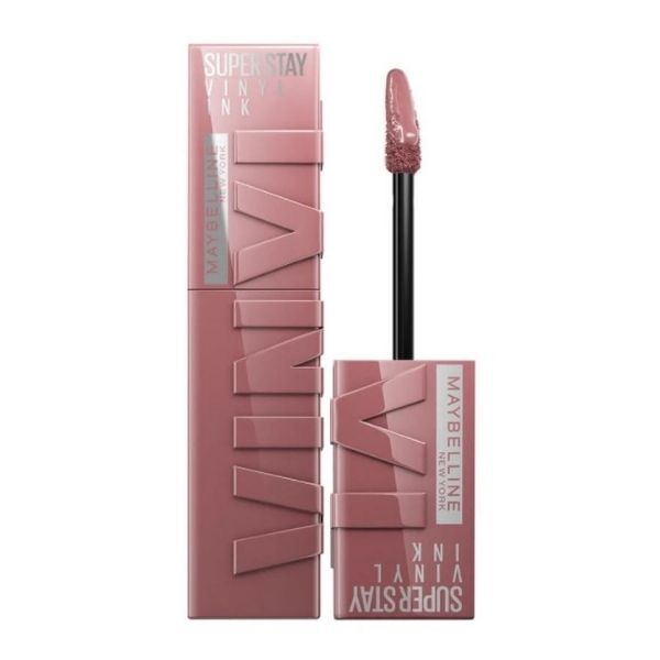 Maybelline New York Super Stay Vinyl Ink Uzun Süre Kalıcı Likit Parlak Ruj - 110 Awestruck