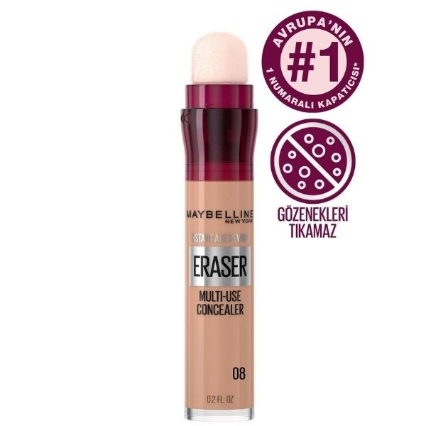 Maybelline New York Kapatıcı - Instant Age Eraser Concealer 08 Buff