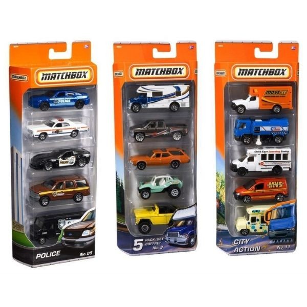Matchbox 5'Li Metal Araba Seti 1:64 C1817
