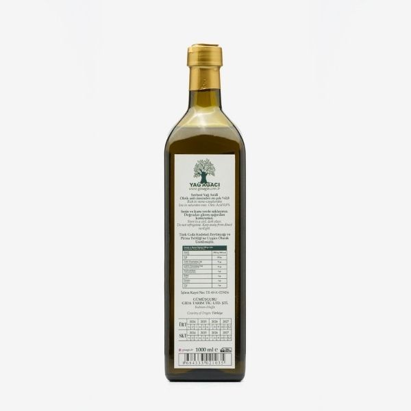 Gisagis 0,2 Asit Erken Hasat Soğuk Sıkım Natürel Sızma Zeytinyağı 1 Litre