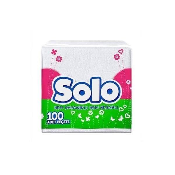 Solo Peçete 100 Yaprak