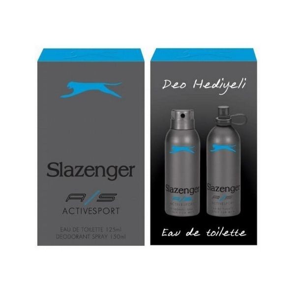 Slazenger Active Sport Mavi Set EDT 125 ml + Deodorant 150 ml