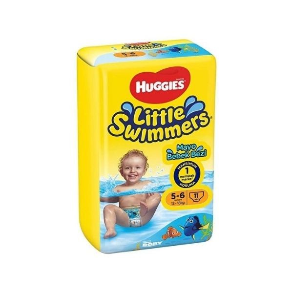 Huggies Little Swimmers Mayo Bebek Bezi 5-6 Numara 12-18 kg 11’li