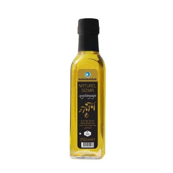 Marmarabirlik Naturel Sızma Zeytinyağı Cam 250 Ml