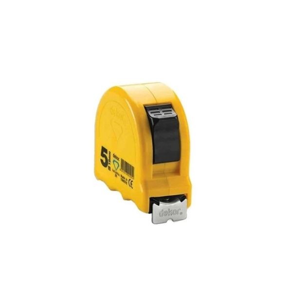 Dekor 296 Şerit Metre Sarı 5 mt x 25 mm