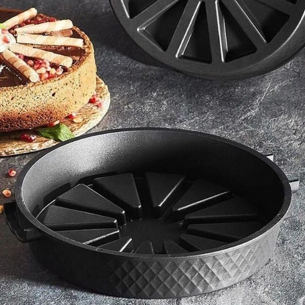 Kahramanlar Lizbon Black Titanyum Kek Kalıbı 25.5 Cm