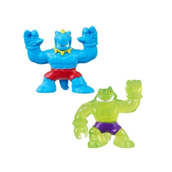 Goojitzu Mini 2’li Figür Paket Rock Jaw vs Tyro 42544