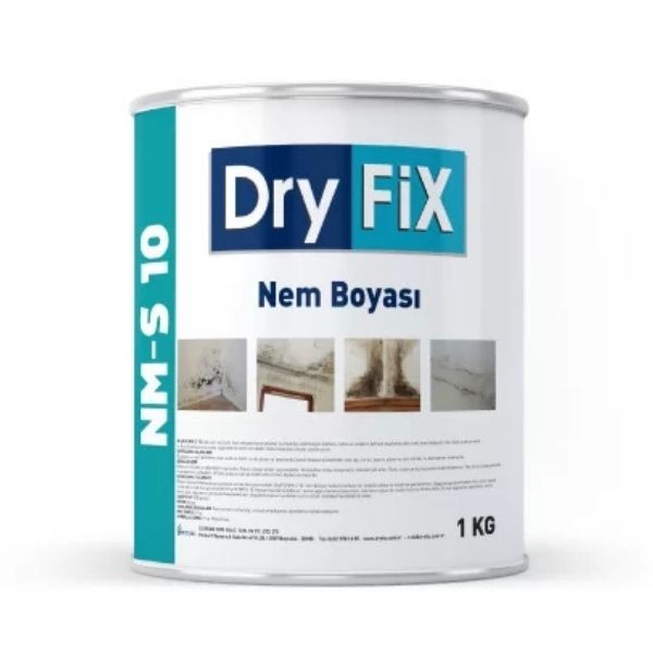 Dryfix NM-S-10 Nem ve Rutubet Boyası 1kg