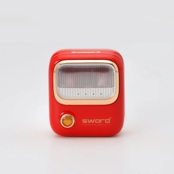 Sword Retro Bluetooth Kulaklık SW-RS38 Kırmızı