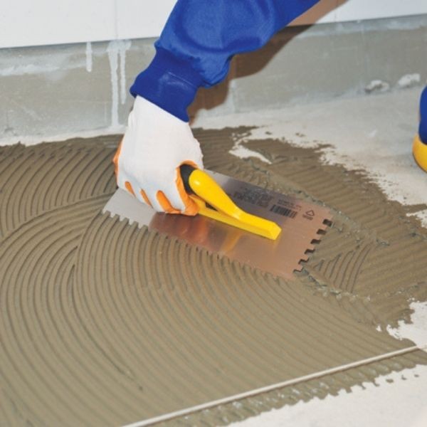 Dekor 402 Plastik Saplı 6x6 Kare Dişli Açık Seramik Malası 30cm