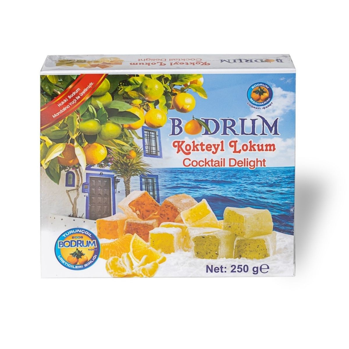 Bodrum Mandalinası Kokteyl Lokum 250gr