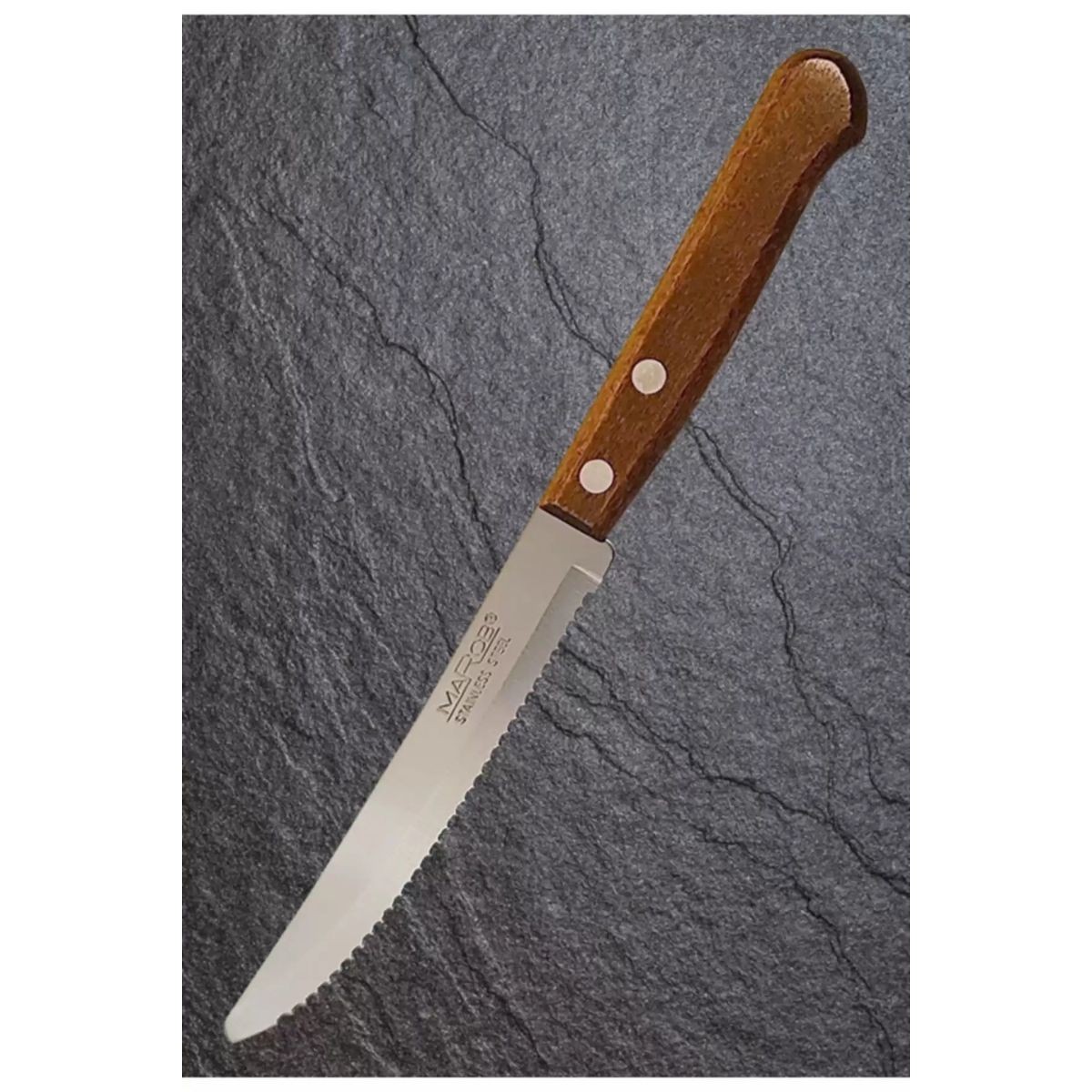 Marob Il Tradizionale 6 lı Ahşap Saplı Steak Bıçak Seti 914TR B06