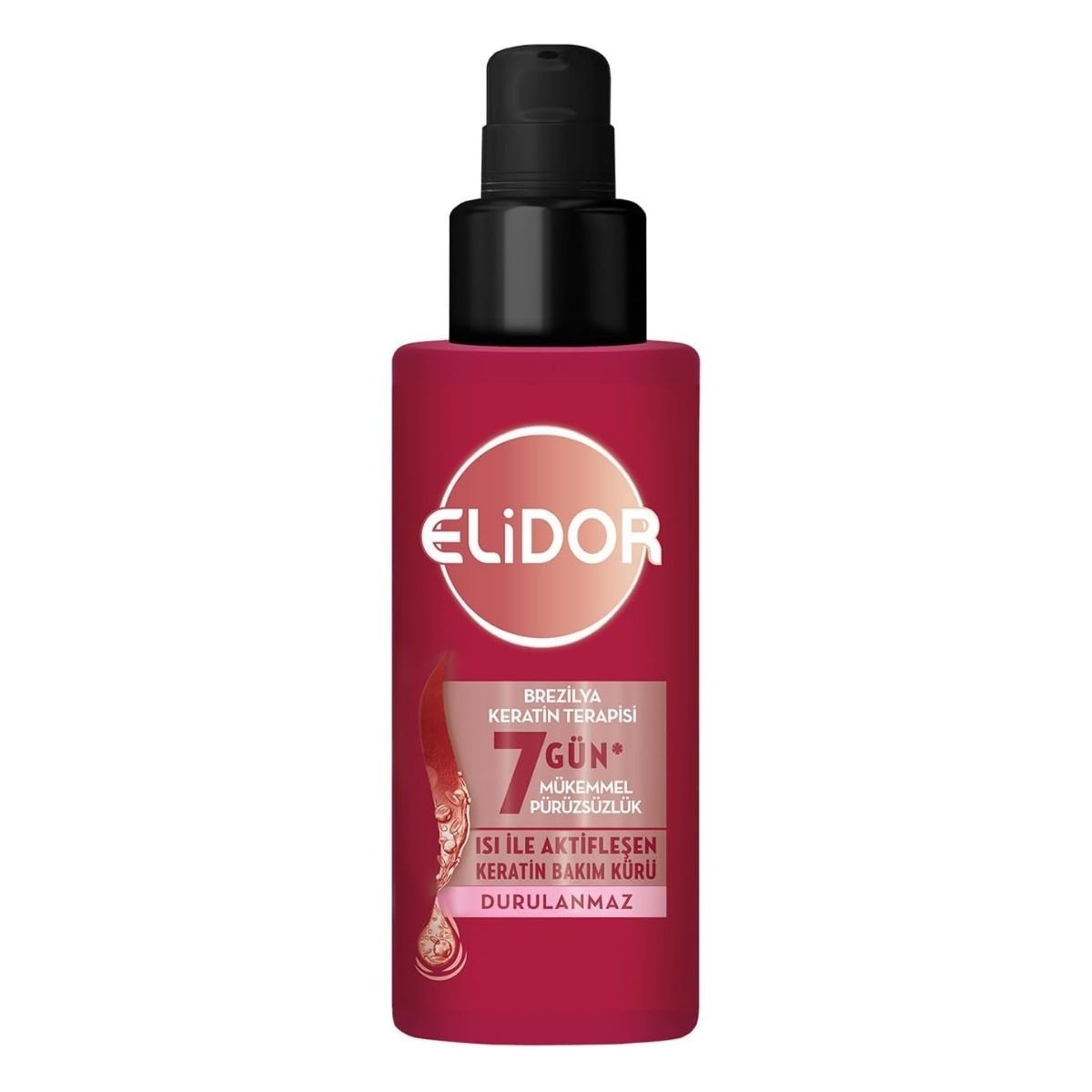 Elidor Isı ile Aktifleşen Keratin Bakım Kürü Brezilya Keratin Terapisi 90 ml
