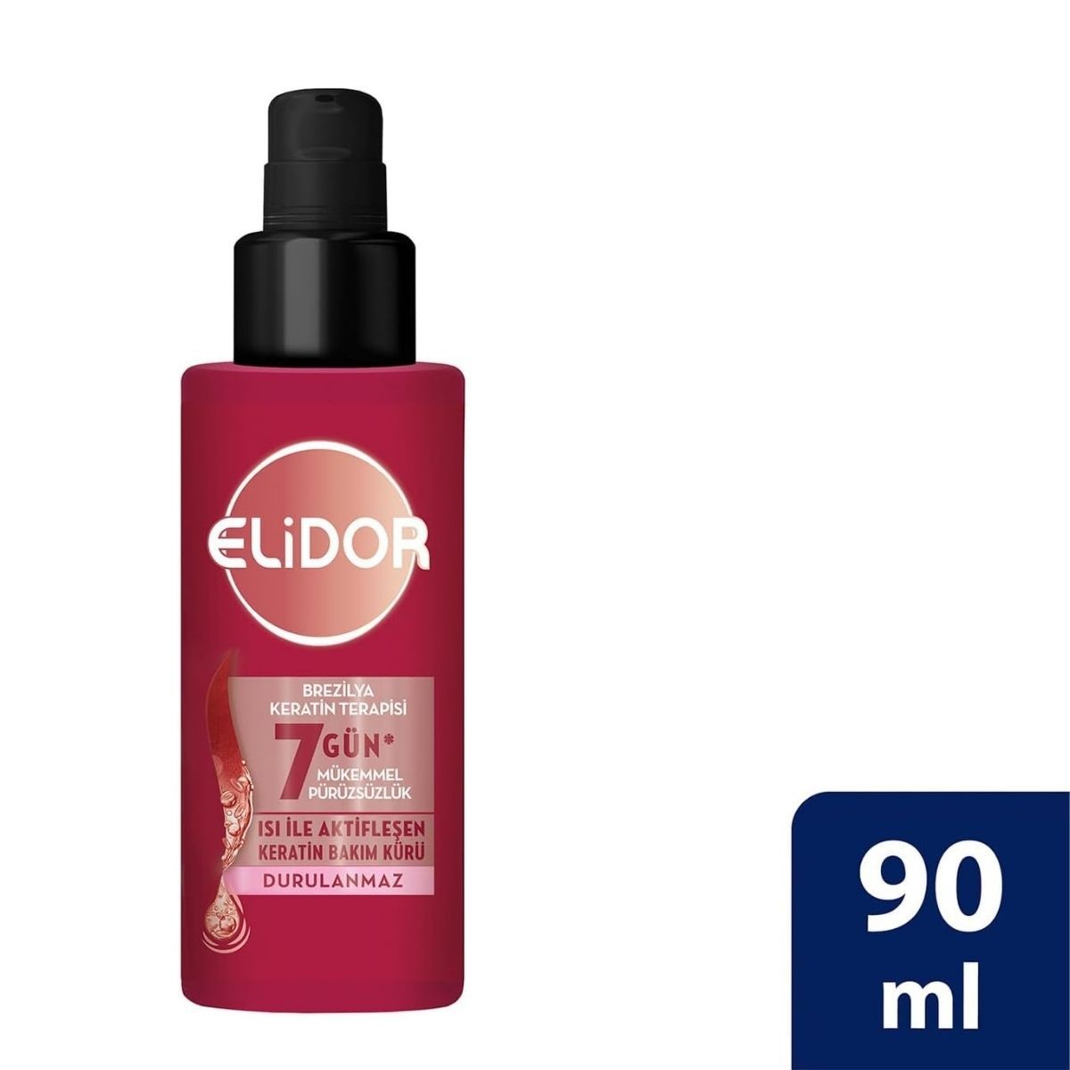 Elidor Isı ile Aktifleşen Keratin Bakım Kürü Brezilya Keratin Terapisi 90 ml