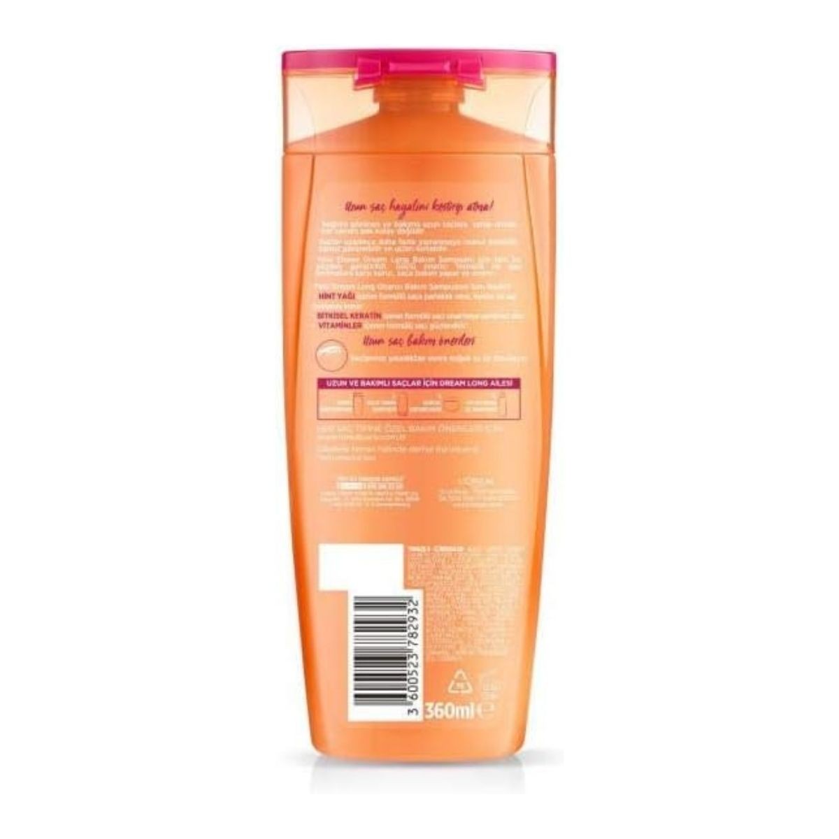 L’Oréal Paris Elseve Dream Long Onarıcı Bakım Şampuanı 360 ml
