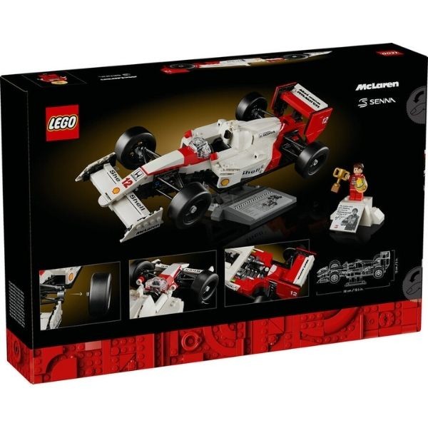 Lego Icons McLaren MP4/4 ve Ayrton Senna 10330
