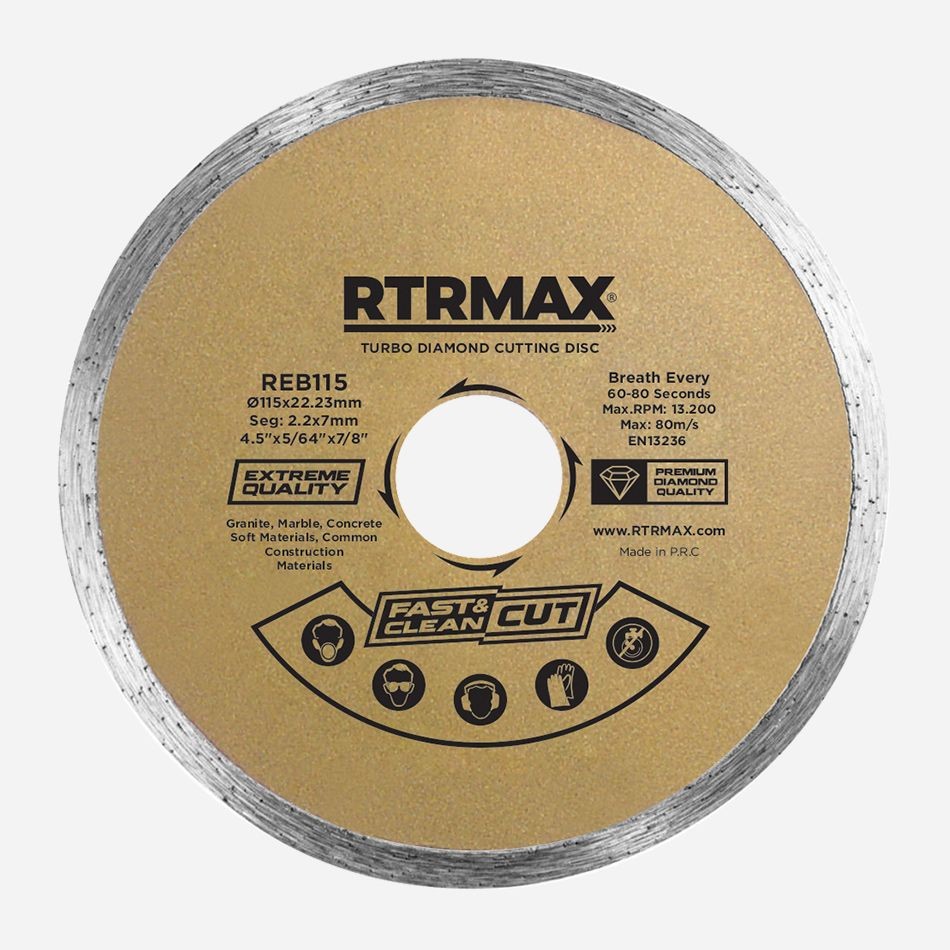 RTR Max REB180 Sürekli Elmas Testere 180mm