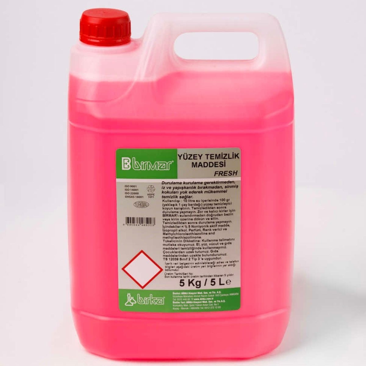 Birmar Yüzey Temizleyici Fresh 5 KG