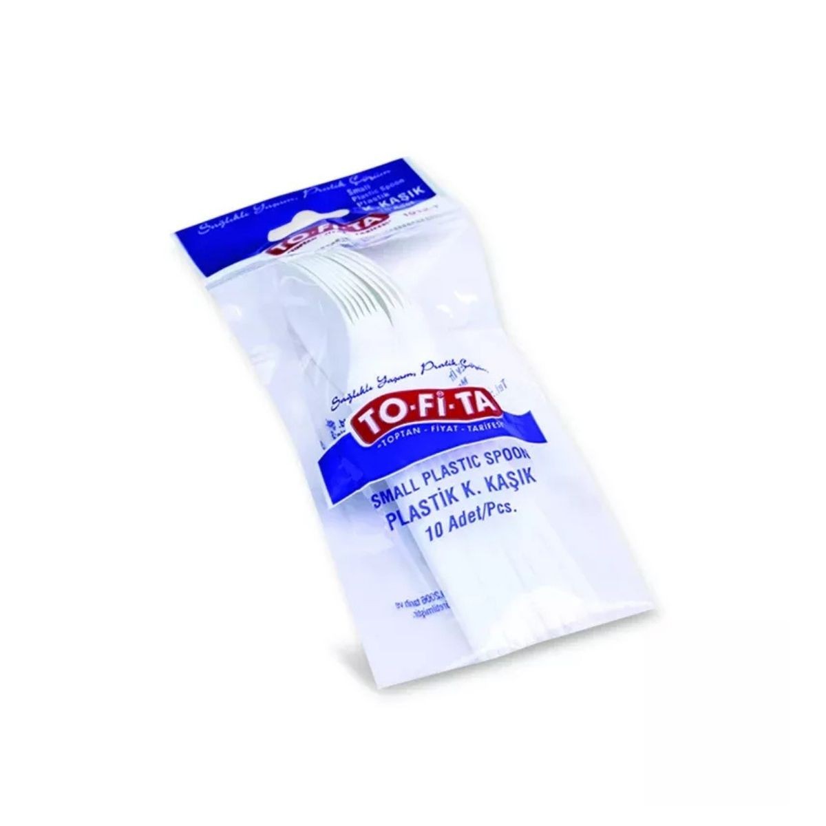 Tofita Plastik Küçük Kaşık 10’lu