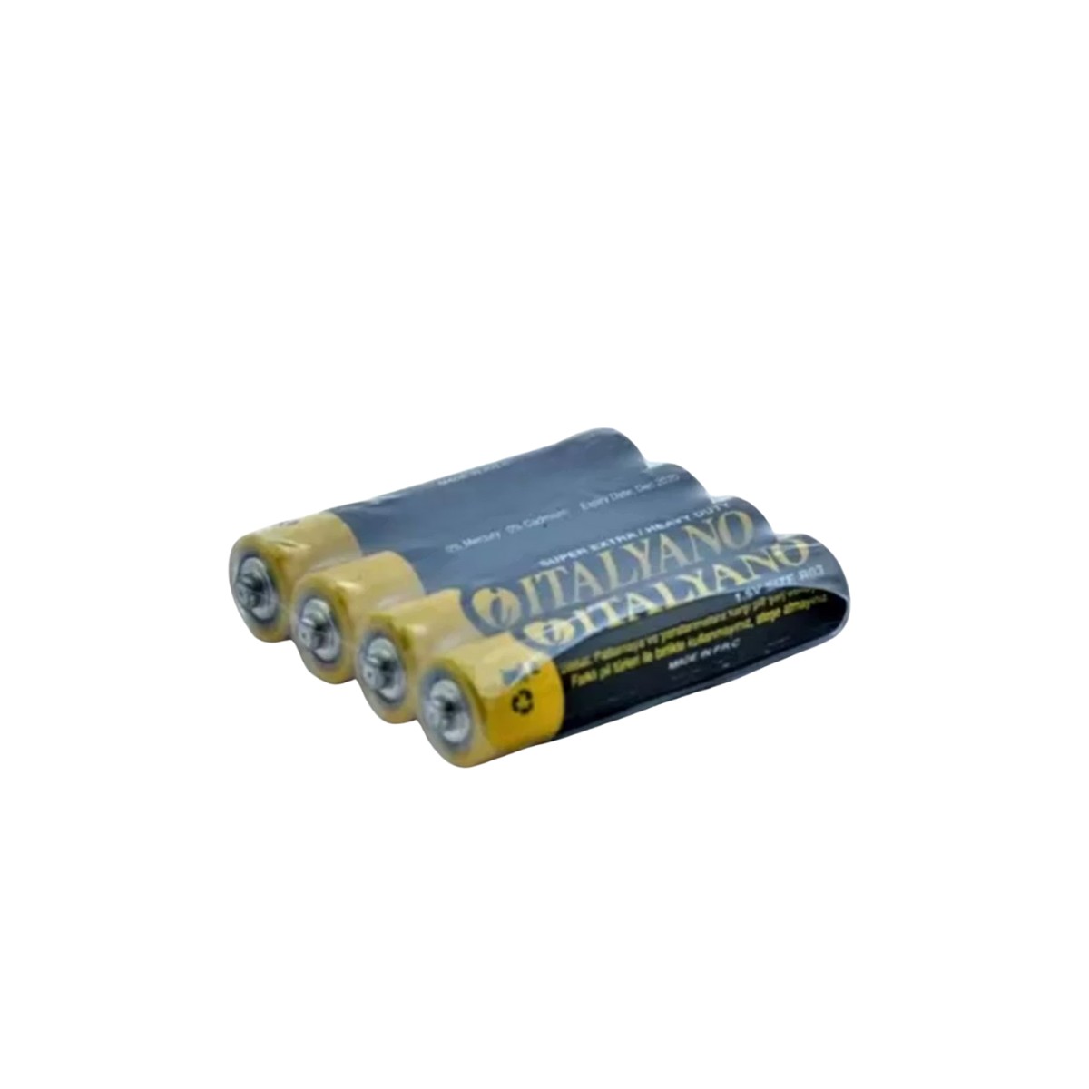 İtalyano 4'lü 1.5 V İnce Pil A
