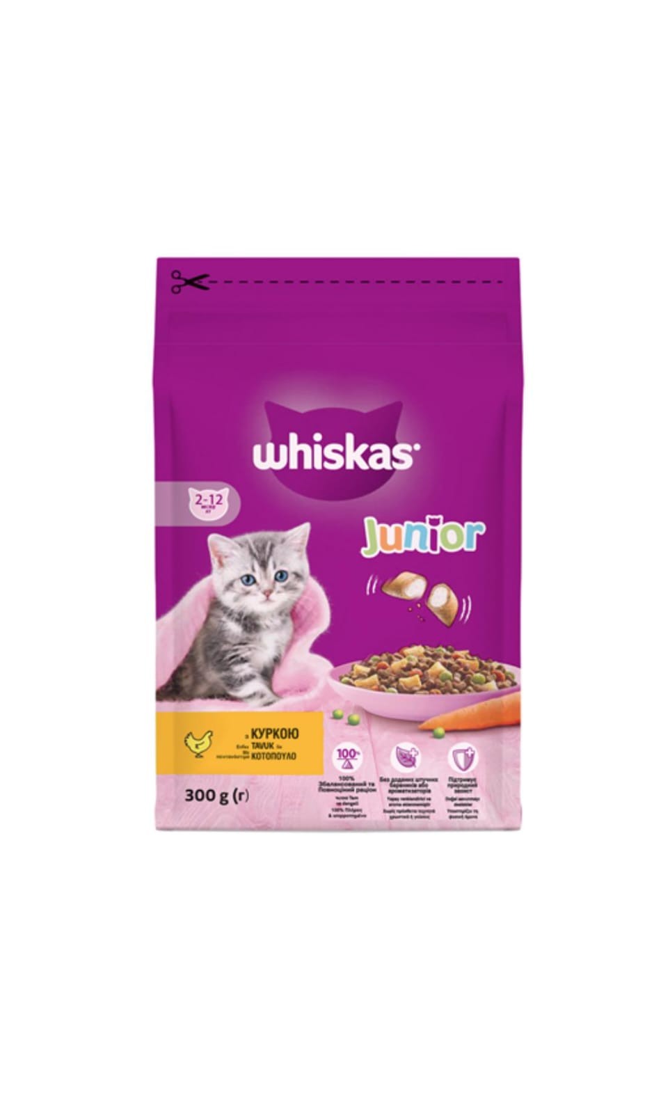 Whiskas Tavuklu Kuru Mama Yavru 300G