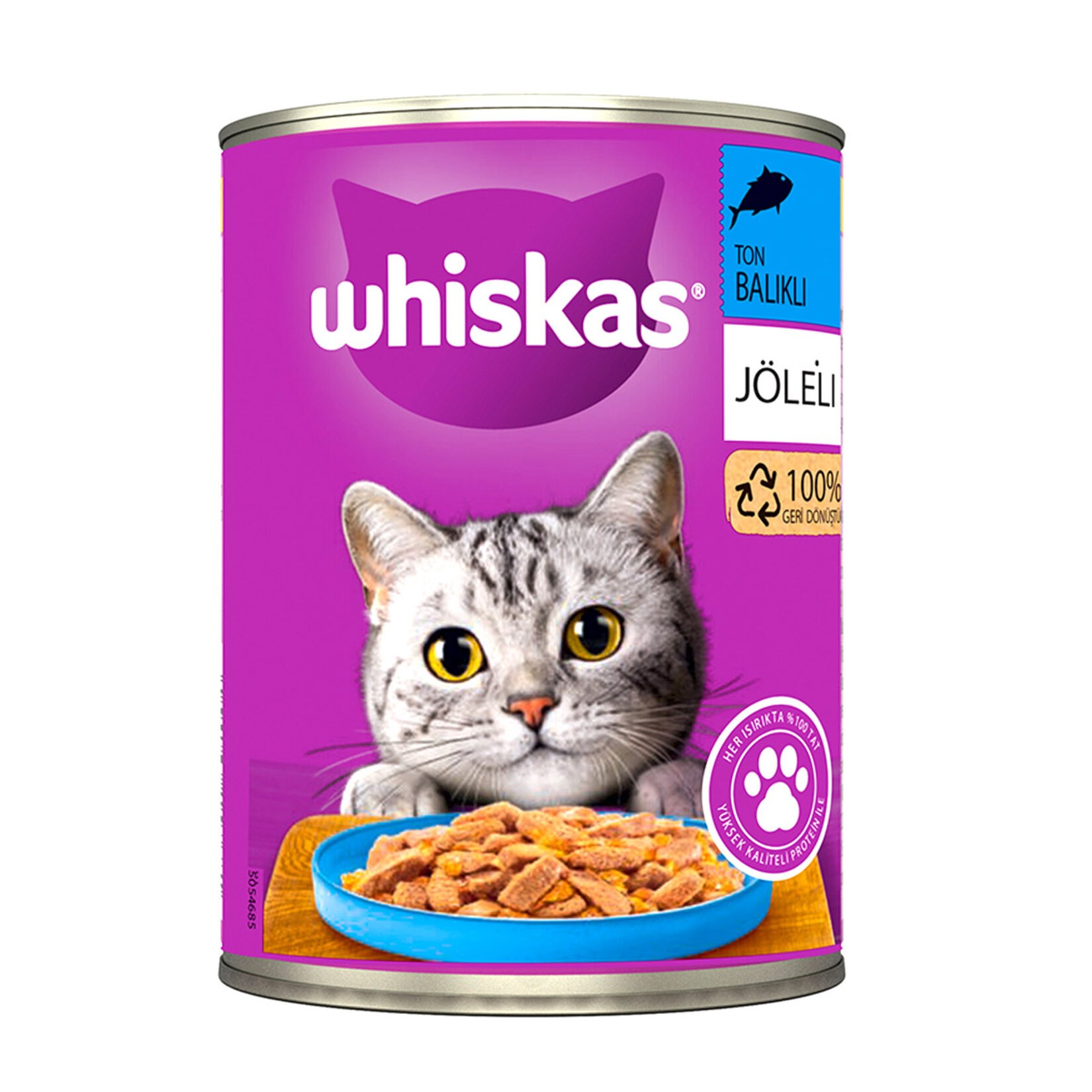 Whiskas Konserve Yaş Mama Ton Balıklı 400 G