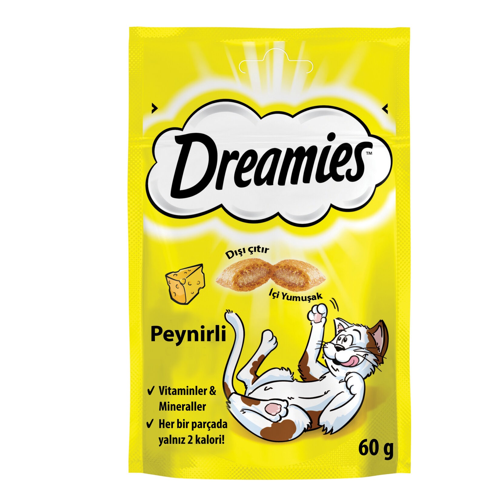 Dreamies Kedi Ödül Maması Peynirli 60 g