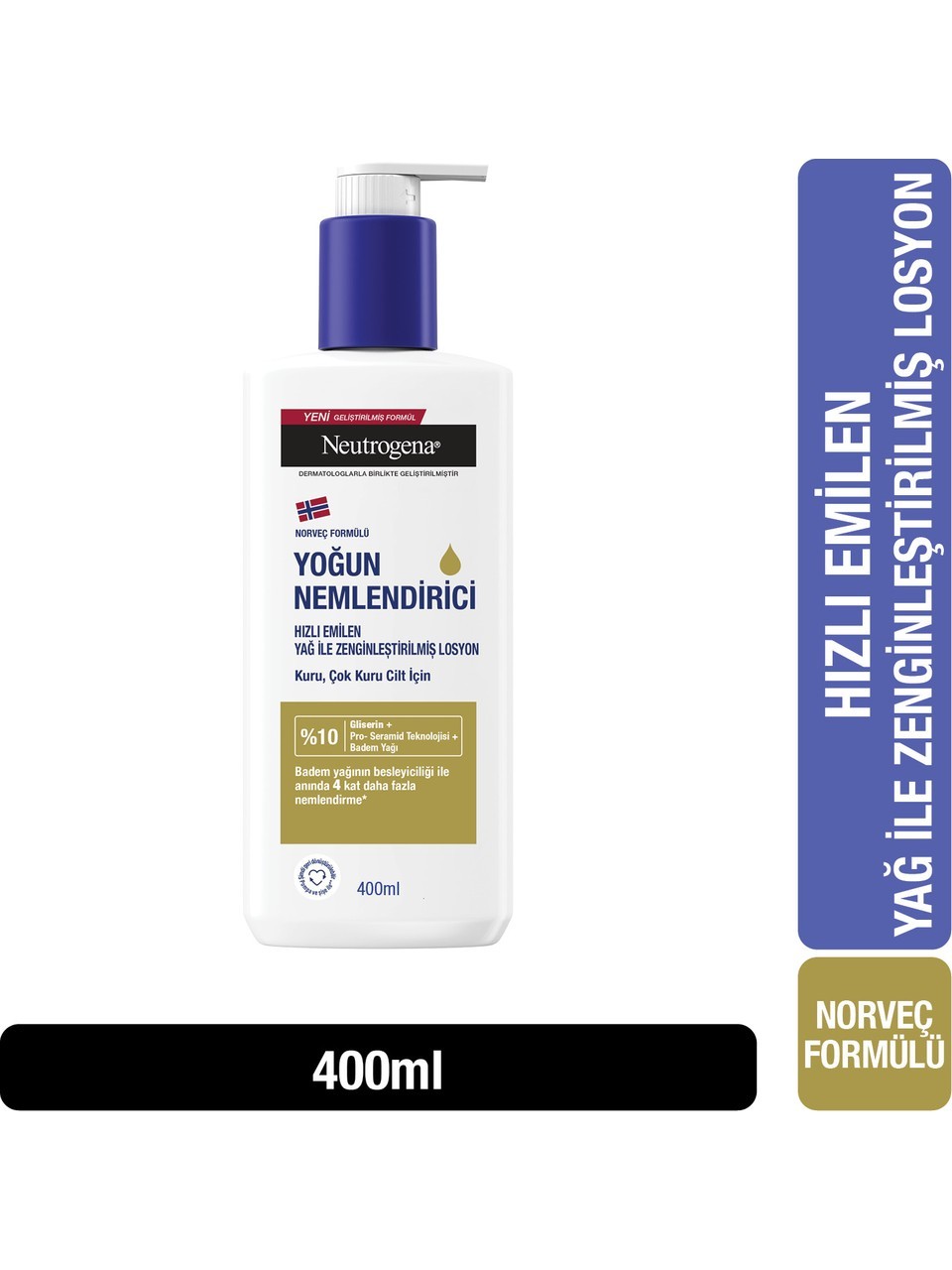 Neutrogena Vücut Losyonu Yoğun Nemlendirici Yağ İle Zenginleştirilmiş 400 Ml