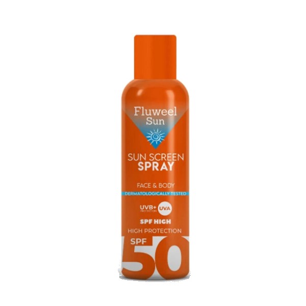 Fluweel Aerosol Sun Screen Sprey F50