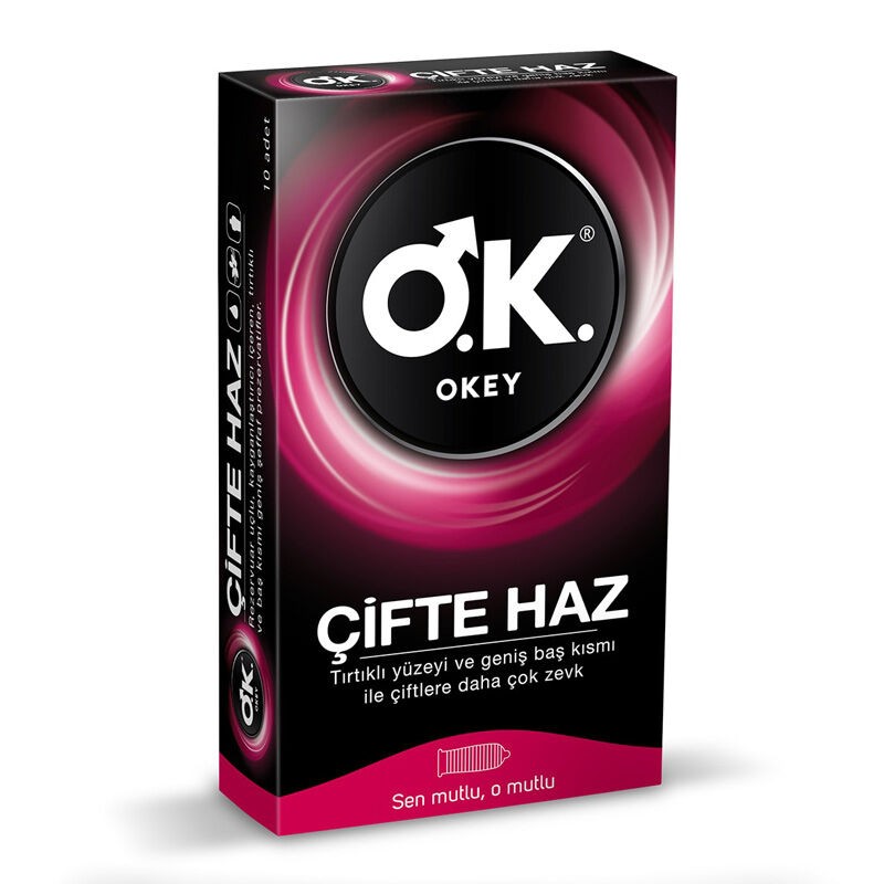 Okey Prezervatif Çifte Haz