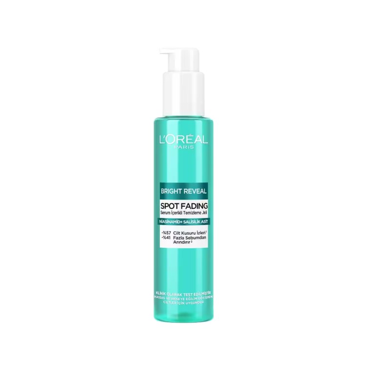 L’Oréal Paris Bright Reveal Cilt Kusuru İzi Karşıtı Serumlu Temizleme Jeli 150 ml