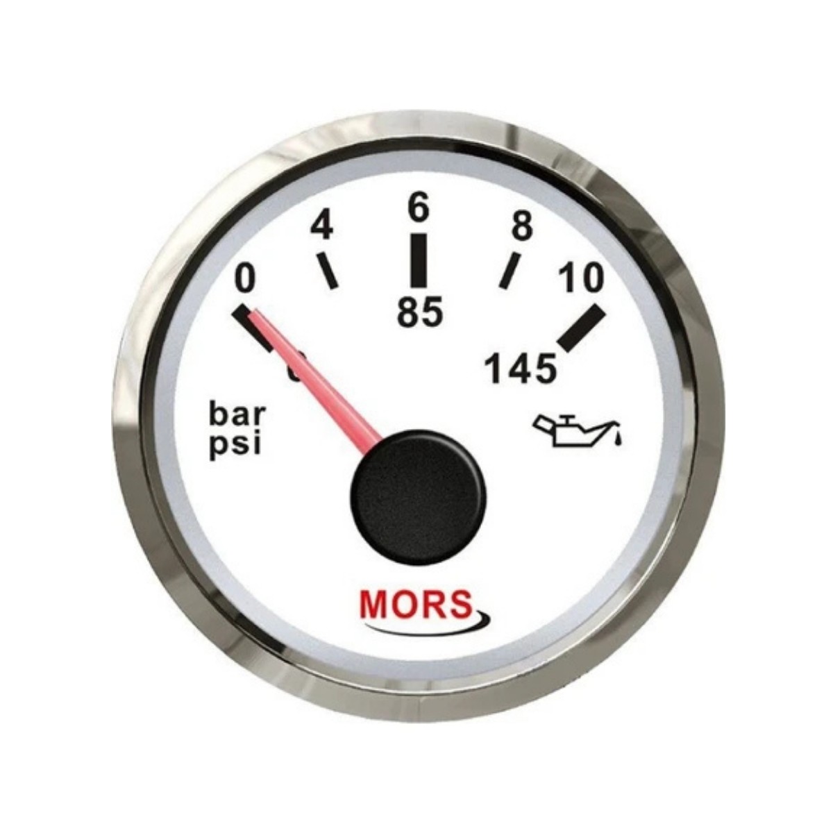 Mors Yağ Göstergesi 10 Bar Beyaz